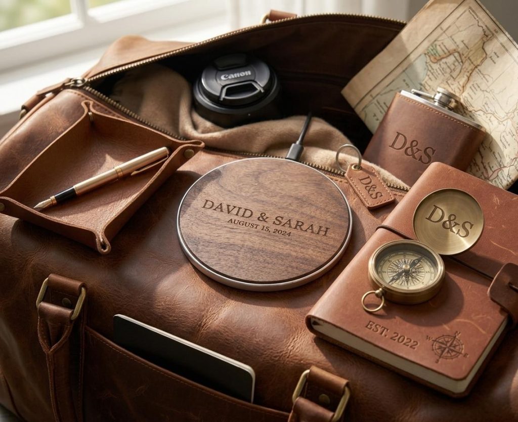 Personalised Engraved chargers with your name