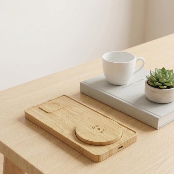 Bamboo 3-in-1 MagSafe Charging Station