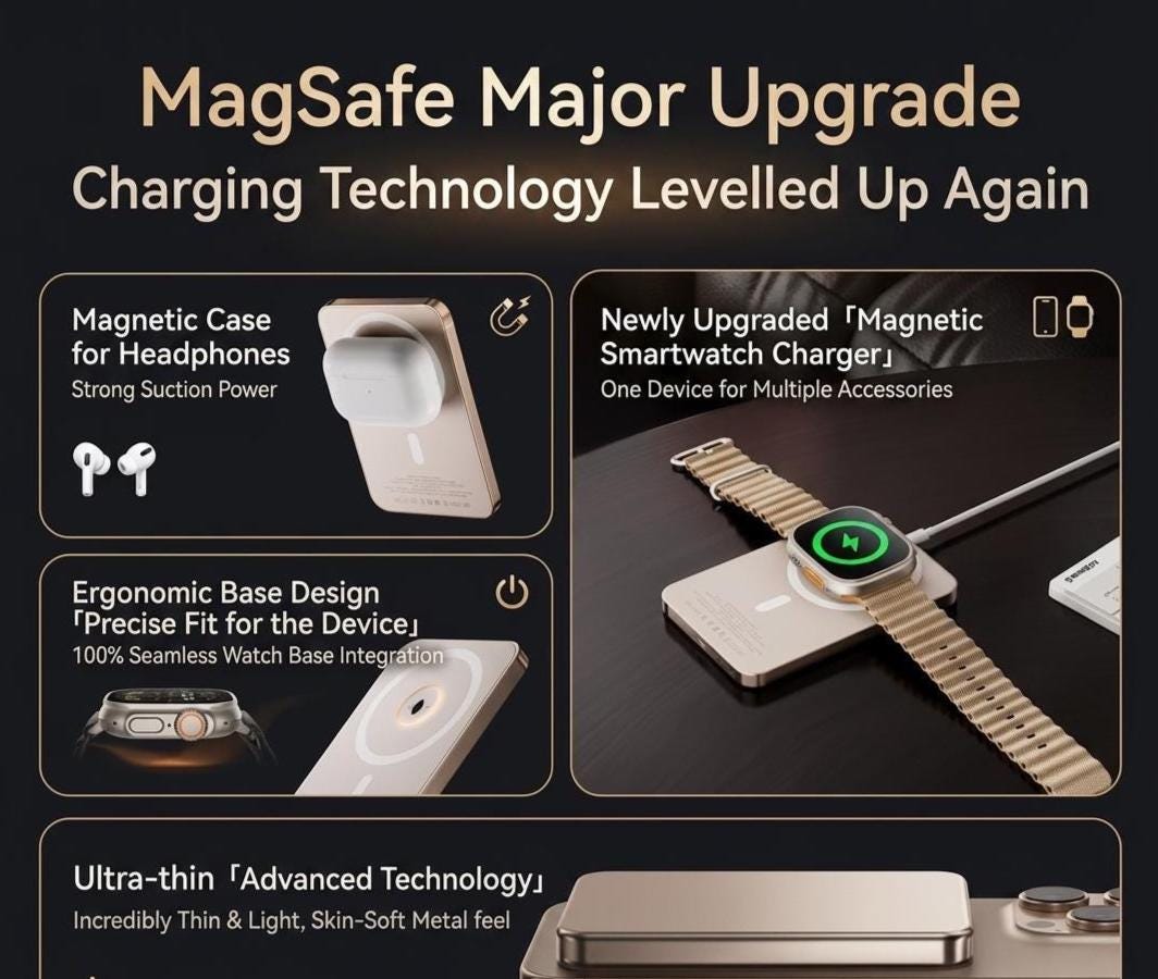 Slim MagSafe Power Bank 5000mAh