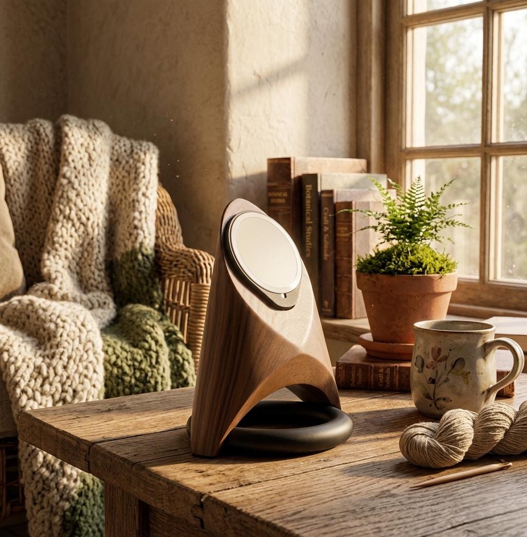 Wooden Landscape MagSafe Stand