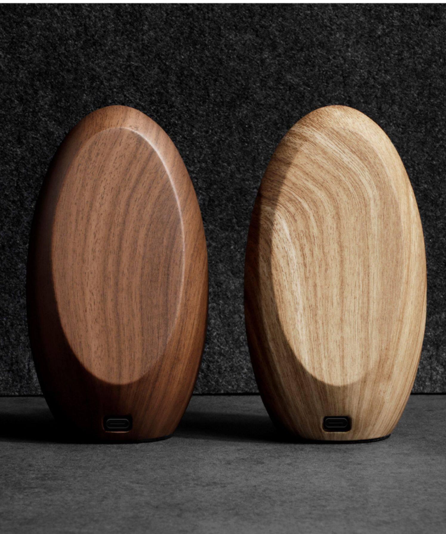 Sculptural Wooden MagSafe Stand