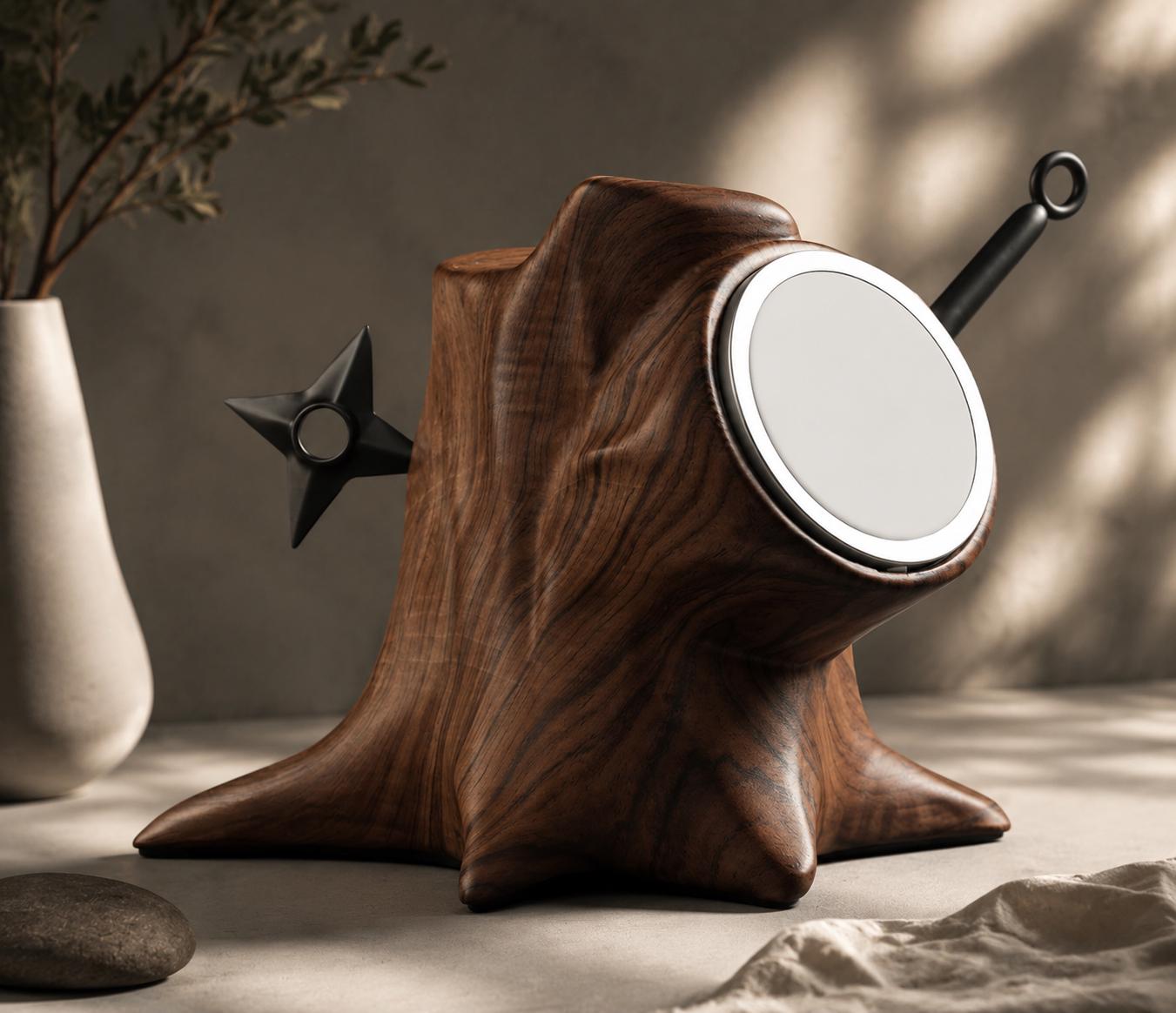Tree Stump 2-in-1 MagSafe Charger
