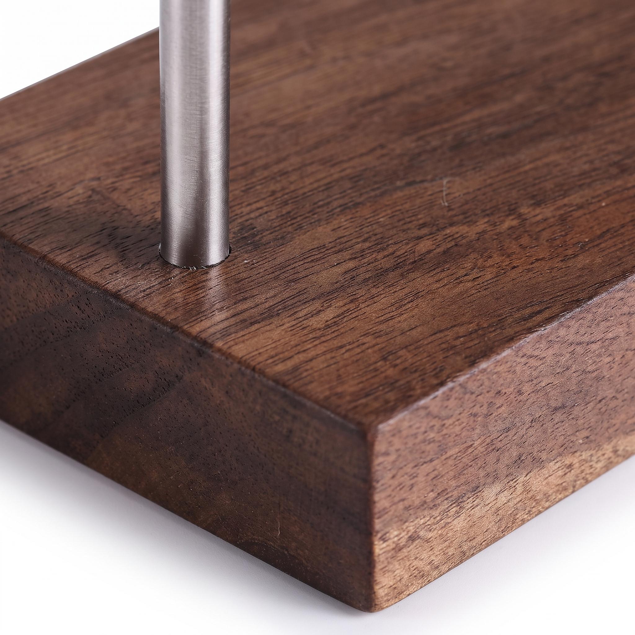 Modern Wooden Watch Stand, Walnut Cherry Holder